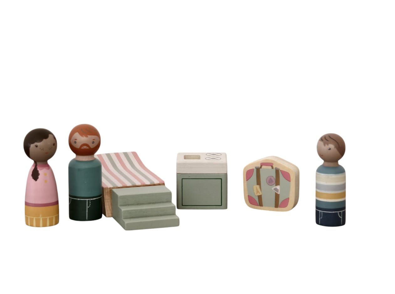 Set coche y caravana