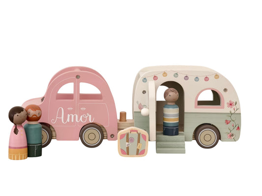 Set coche y caravana